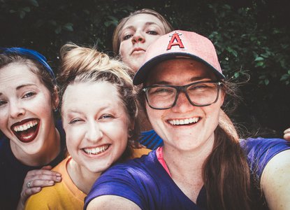 Group of teenagers